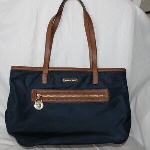 Michael Kors Navy Kempton Medium Tote Bag